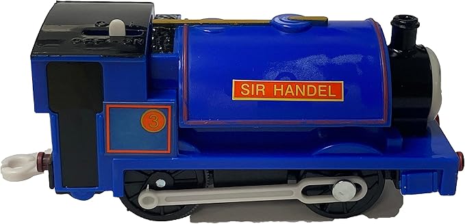 Motorized Green Henry Train Engine Toy Set, Battery-Powered Train’s Friend Toy Set ,Toddlers Train Toys for Age 3 4 5 6 7 8 Kids Boys Girls (SIR Handel)