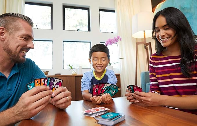 Mattel Games UNO Flip! Card Game for Kids, Adults & Family Night with Double-Sided Cards in Collectible Storage Tin (Amazon Exclusive)