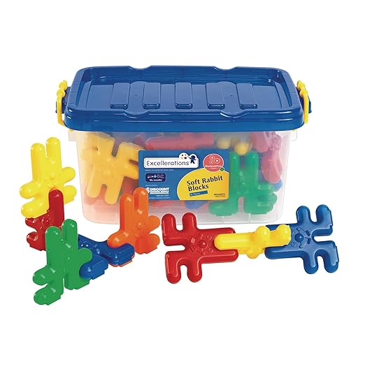 Excellerations Toddler, Preschool Manipulatives, Blocks, Builders, Construction STEM Toy