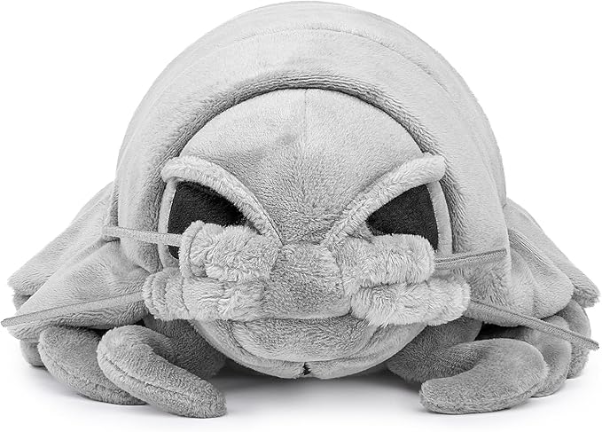 ZHONGXIN MADE Large Isopod Plush - Lifelike 20” Isopod Weigted Stuffed Animal, Realistic Bathynomus Giganteus Arthropod Insect Plushie, Soft Crustaceans Animals Toys Model Dolls Gifts for Kids