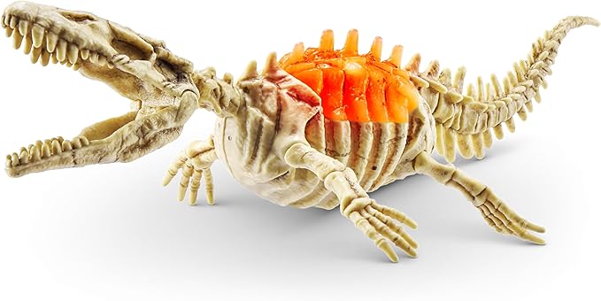 Robo Alive Mini Dino Fossil Find (2 Pack, Mosasaur & Triceratops) by ZURU Boys 5+ Dig and Discover, STEM, Excavate Prehistoric Fossils, Educational Toys, Great Science Kit Gift for Girls and Boy
