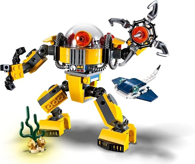 LEGO Creator 3in1 Underwater Robot 31090 Building Kit (207 Pieces)