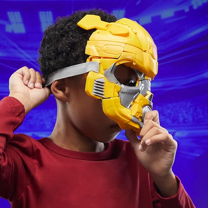 Transformers One 2 in 1 Bumblebee B-127 9.8 Inch Robot Action Figure, Converts to Mask, Interactive Toys for Boys and Girls Ages 6 and Up