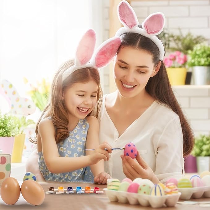 10pcs Wooden Fake Eggs, Brown Wooden Easter Eggs, DIY Kitchen Pretend Game Food Set, Children Wooden Food Toys, Fake Eggs for Home Farm Decoration