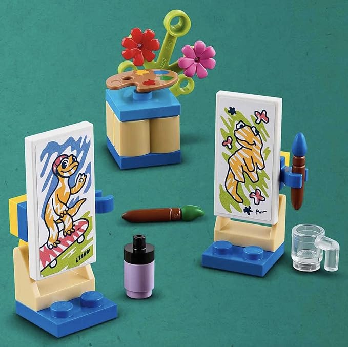 Lego Friends Liann's Room 41739, Art-Themed Bedroom Playset with Liann & Autumn Mini-Dolls, Collectible Toy for Girls and Boys 6 Plus Years Old
