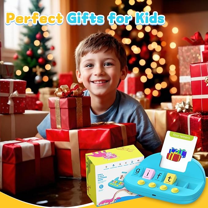 Phonics Flash Cards for Toddlers, Matching Letter Game Learning Toys for Kid, Autism Speech Therapy Materials 322 Sight Words,Boy Girl Birthday