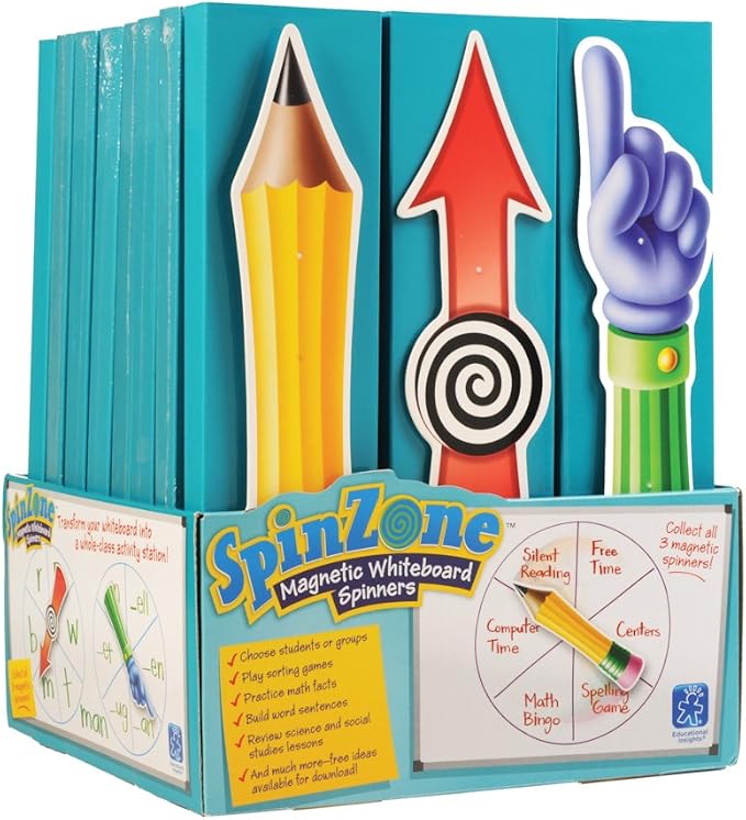 Educational Insights Spinzone Pop, Set of 24