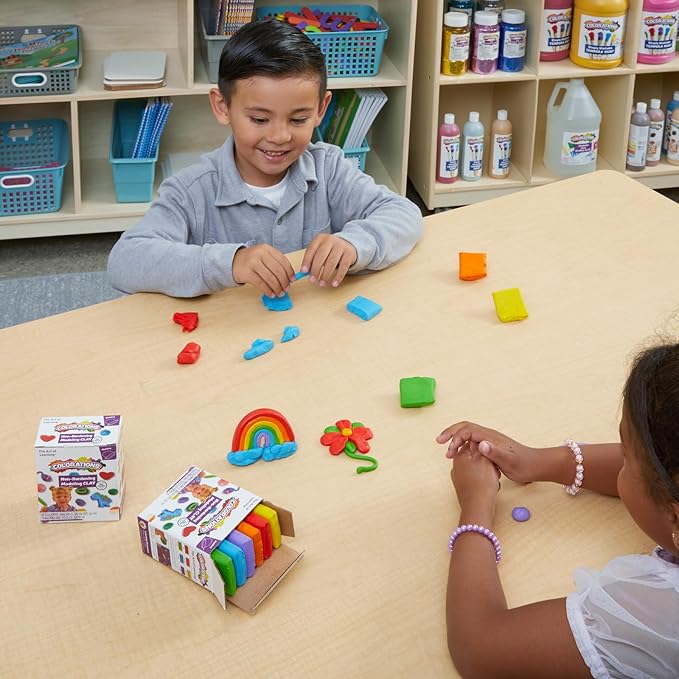 Colorations Non-Hardening Clay - 12 Sets, 6 Colors Each