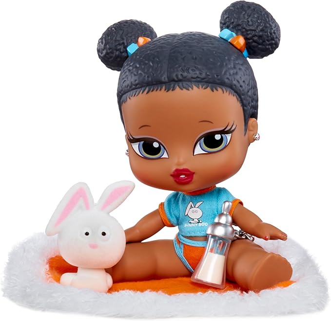 Bratz Babyz Sasha Collectible Fashion Doll with Real Fashions and Pet