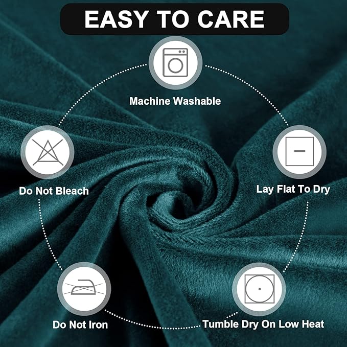 FestiCorp Recliner Chair Covers Real Velvet 4-Pieces Recliner Covers for Small Lazy Boy Recliner Chair Stretch Recliner Sofa Slipcovers Protector with Side Pocket & Elastic Bottom, Emerrald Green