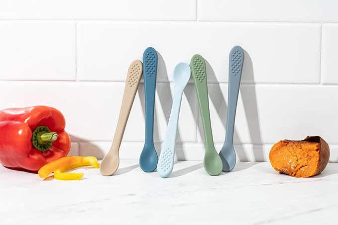 Baby Spoons - Infant Spoons First Stage-First Stage Baby Feeding Spoon Set Gum Friendly - BPA Free