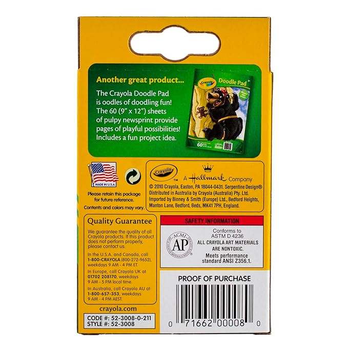 Crayola 8ct Triangular Crayons (4 Pack)