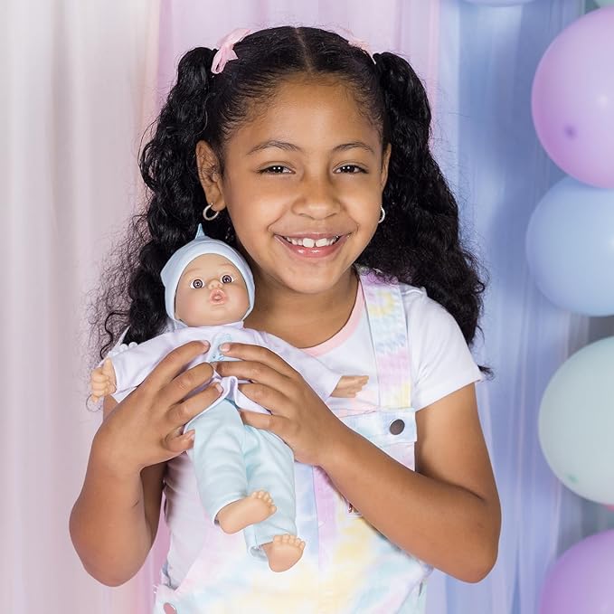 ADORA Soft Baby Doll, 11 inch Sweet Baby Puppy Cotton Candy, Machine Washable (Amazon Exclusive) 1+
