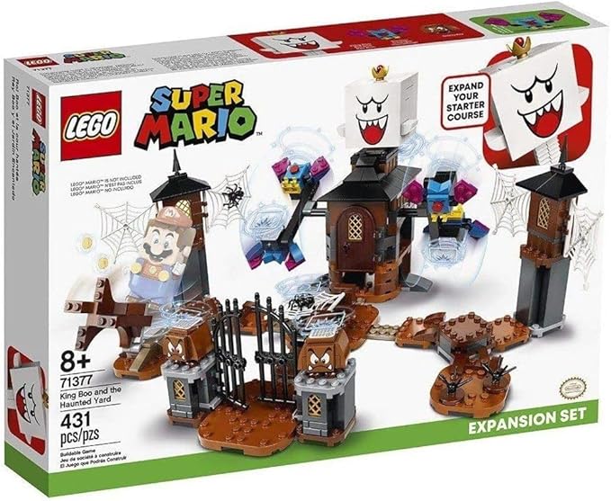 LEGO 71377 Super Mario King Boo and The Haunted Yard Expansion Set