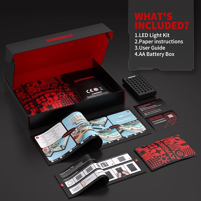 BRIKSMAX 2.0 Light Kit for Lego Trevi Fountain -Innovative Led Lighting Compatible with Lego Architecture 21062 - Not Included Lego Set