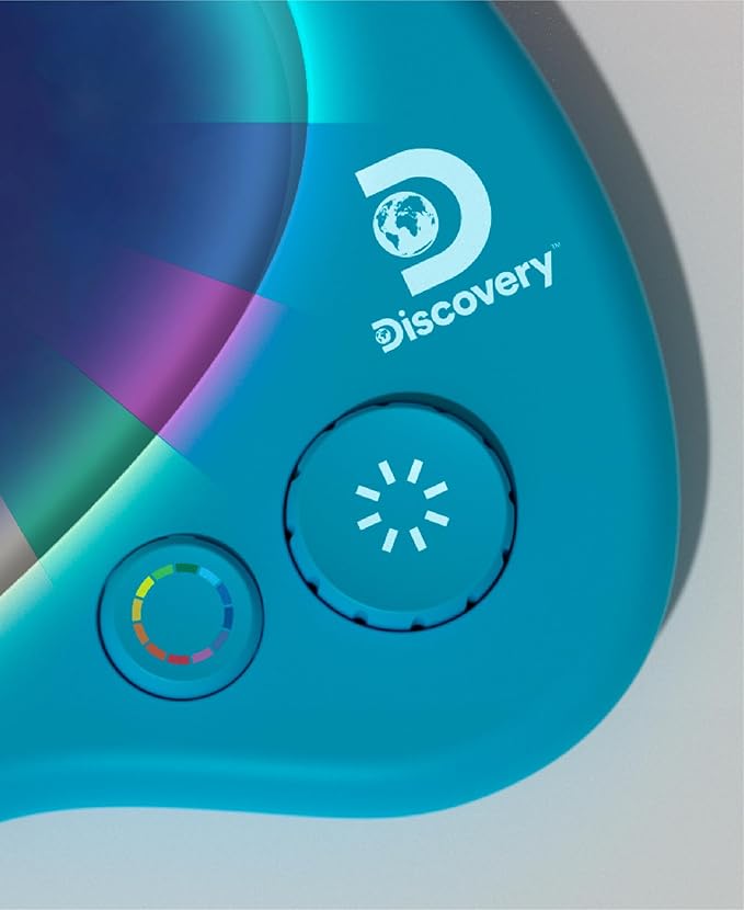 Discovery™ Mess-Free Glow Palette - Interactive Light-Up Art Pad with 12 Colors & Musical Play| Painting & Drawing Tablet| Travel Art Activity Kit| Arts & Crafts Toy for Kids Boys Girls Ages 4+