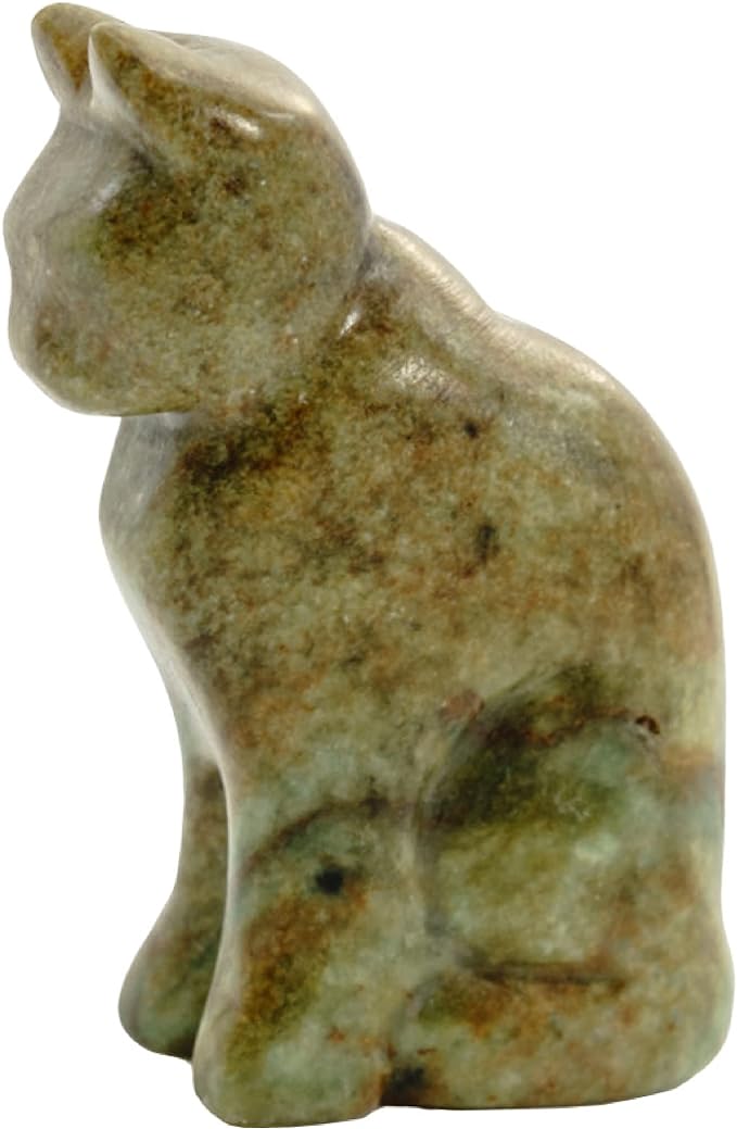 STUDIOSTONE CREATIVE DIY Arts & Crafts Carving Kit Kids Adults Cat Sculpture Soapstone