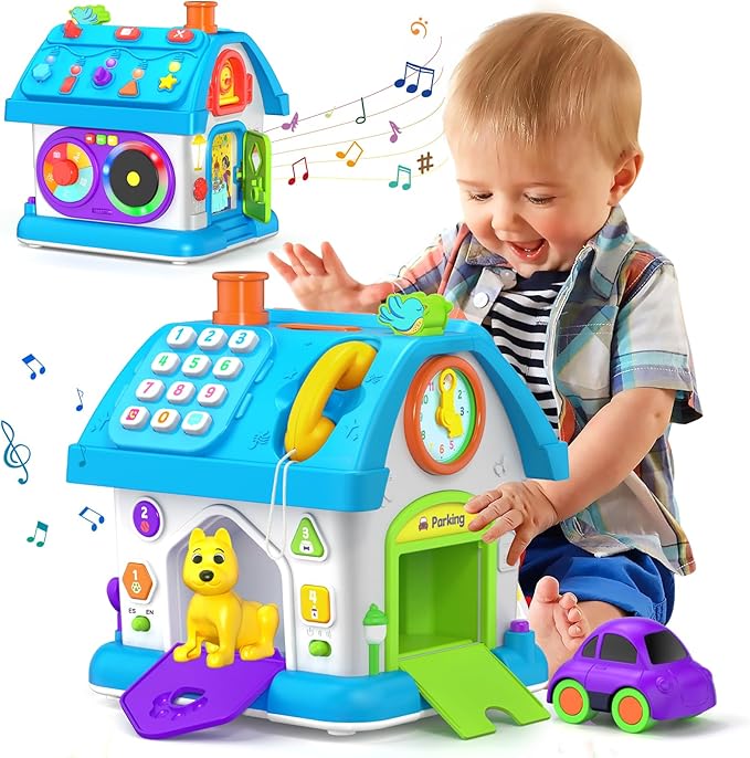 Vahome 14-in-1 Montessori Toys for 1 Year Old Boy Gifts, Musical Educational Baby Toy 12-18 Month, First Birthday Gift for One Year Old Boy Girl, 1st Present for Toddler 1-2 Age
