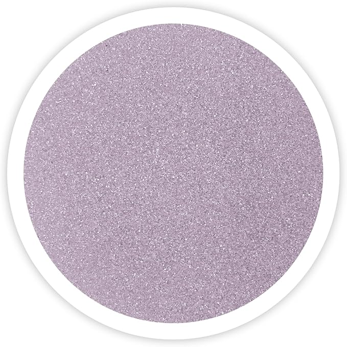 Sandsational Sparkle Lilac Unity Sand -1.5 LB (22 oz), Light Colored Sand for Weddings, Vase Filler, Home Décor, Craft Sand, Aquarium Sand, and More