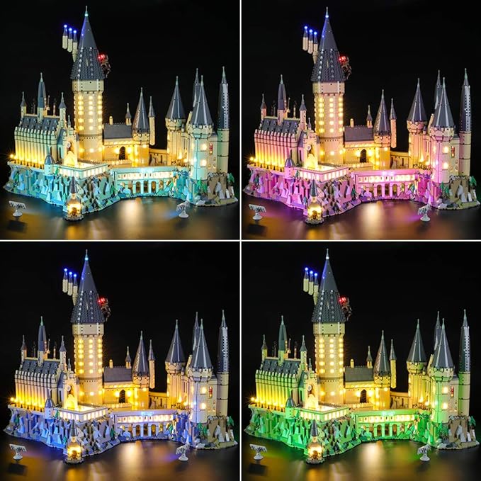 BRIKSMAX Led Lighting Kit for Harry Potter Hogwart's Castle - Compatible with Lego 71043 Building Blocks Model- Not Include The Lego Set