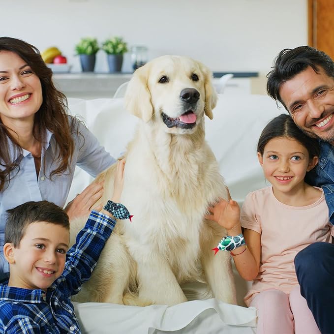 24 Pcs Snake Slap Bracelets Reptile Party Favor Snake Snap Bracelets Animal Snake Bracelet Reptile Birthday Party Supplies for Kids Parties Favors Christmas Gift, 24 Assorted Designs