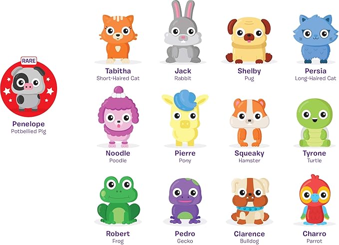 Educational Insights Playfoam Pals Pet Party 6-Pack, Fidget, Sensory, Shaping Fun, Ages 3+