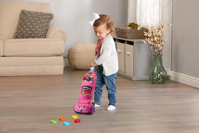 LeapFrog Pick Up and Count Vacuum, Pink