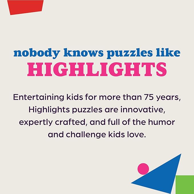 Highlights Puzzle Fun 2022 Puzzle Books for Kids Ages 6 and Up, 4-Book Set of Brain Teasers, Mazes, Word Puzzles and More Travel-Friendly Screen Free Brain-Boosting Activities