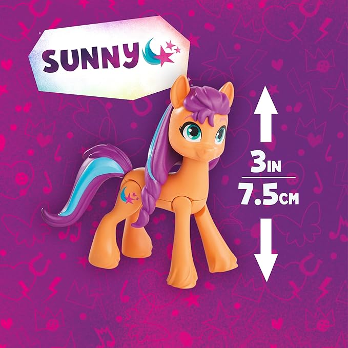 My Little Pony Toys, Sunny's Playset Reveal, 25-Inch-Tall Transforming Doll Playsets and Interactive Toys for 5 Year Old Girls & Boys (Amazon Exclusive)