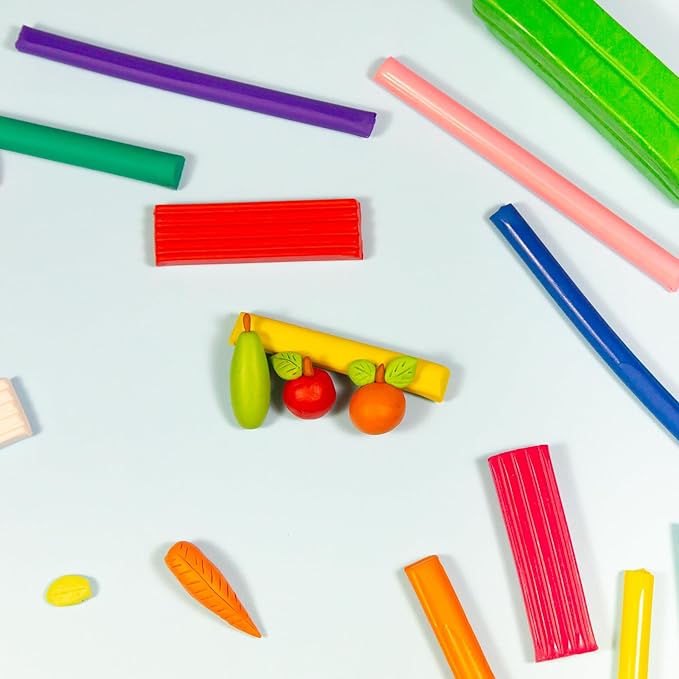 BAZIC Modeling Clay 4 Primary Color 1 LB, Light Dough Art Craft, Non Toxic Gift for Artist Kids Toddler Boys Girls, Bulk for Classroom, 2-Pack