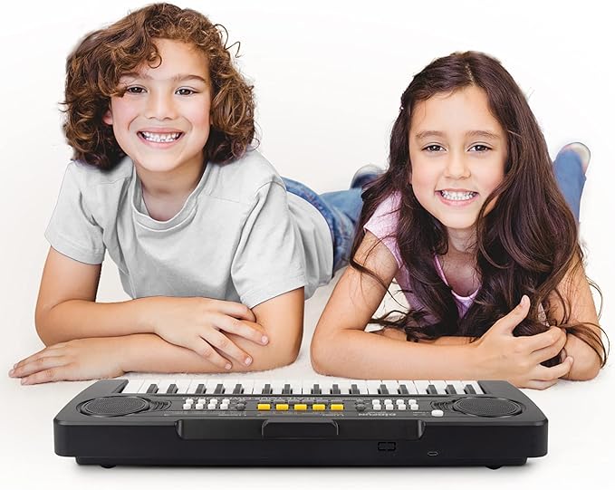 Kids Piano Keyboard, aPerfectLife 37 Keys Toddler Piano Music Toy Instrument, Electronic Kids Piano Keyboard for 3-7 Year Old Girls and Boys (Black)