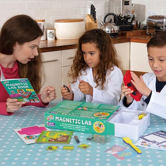 Galt Toys, Magnetic Lab, Science Kit for Kids, Ages 6 Years Plus