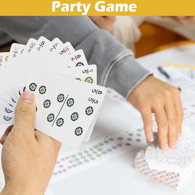 Mexican Train, Mini Travel Dominoes Game:105 Cards+1Hub for Mexican Train+8 Train Marker+1 Instruction+1 Scoresheet,Double 12 and Double 9 Dominoes Set,2-10 Players,Dot Dominoes,Travel Dominoes