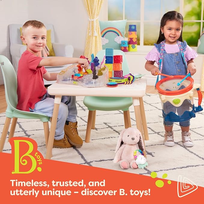 B. toys – Pop Arty! 150 Pcs- Jewlery Making Kit- Creative Pop Snap Bead Set for Kids –DIY Craft Jewelry Making Kit –Necklaces, Rings, Bracelets – 4 Years +
