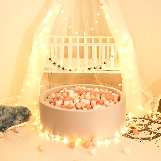 GOGOSO Ball Pit Balls for Toddles, Kids Plastic Balls for BallPit, Pool, Baby Party Accessories, Birthday Decoration 50 100 200 500 1000