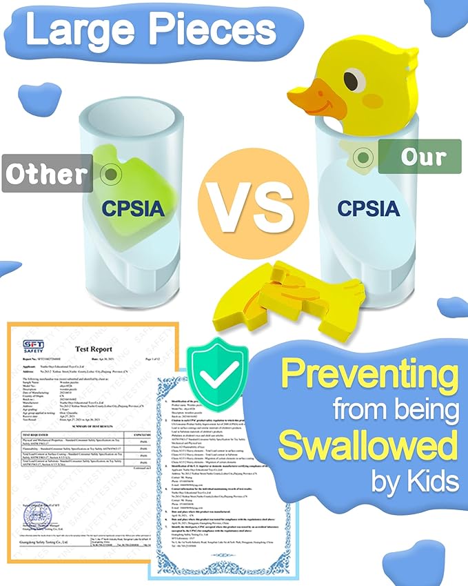 Benresive Wooden Toddler Puzzles Ages 1-3, Montessori Toys for 1 2 3 Year Old Boys Girls, 12 Pack Animal Toddler Toys Gifts for 1 2 3 Year Old Boys Girls, Learning Educational Preschool Toys