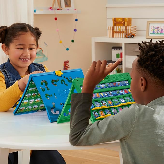 Hasbro Gaming Guess Who? Animal Friends Game | 2 Double-Sided Animal Sheets | 2-Player Board Games for Kids | Back to School Gifts | Ages 6+ (Amazon Exclusive)