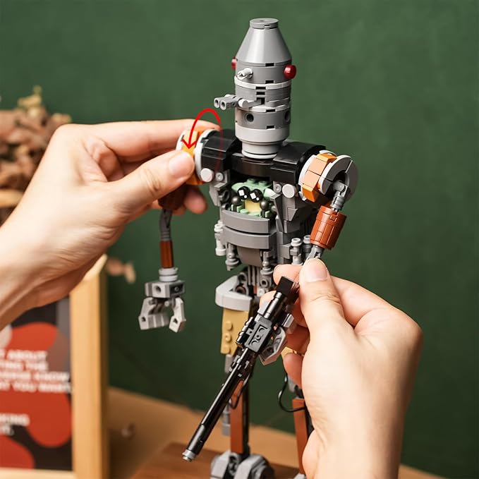 Ideas Robot Building Kit Compatible with Lego Sets for Adutls,Collectible Mech Action Figure Toys for Boys 8-14 Years and Up 462 pcs