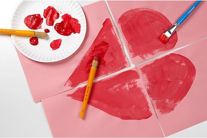 Crayola Premier Tempera Paint For Kids - Red (16oz), Kids Classroom Supplies, Great For Arts & Crafts, Non Toxic, Easy Squeeze Bottle