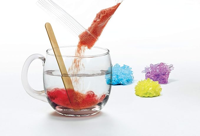 Creativity for Kids Crystal Space Terrarium Kit - Crystal Growing Kit for Kids - DIY STEM Science Kit for Boys and Girls