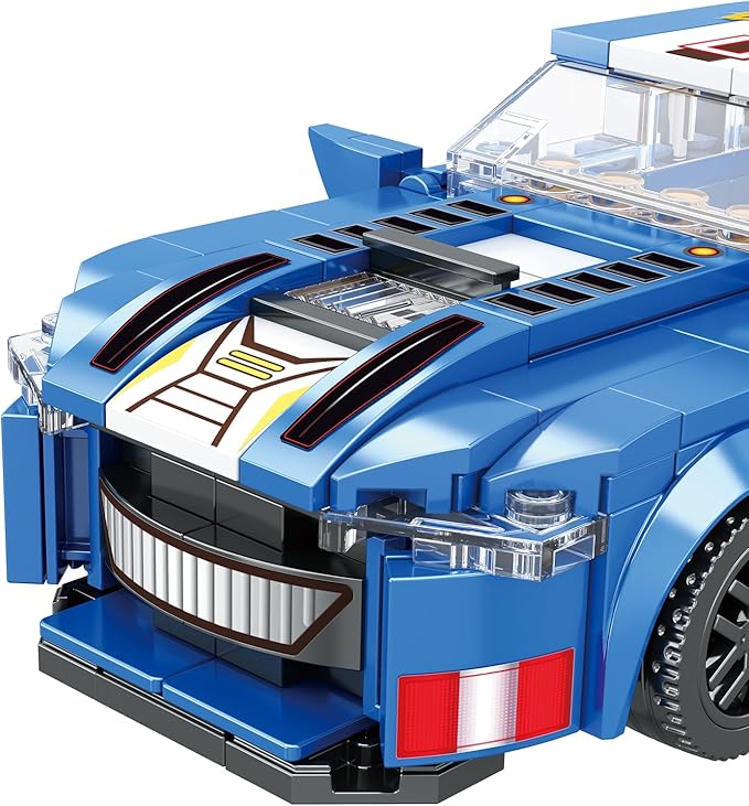 Car Models Building Toys Sportscar Building Block Sets Collectible Model Car Kits Building Blocks, Speed Champions Racing Toy Cars for Kids Age 6+,Compatible with Classic Brick,382 PCS 88015