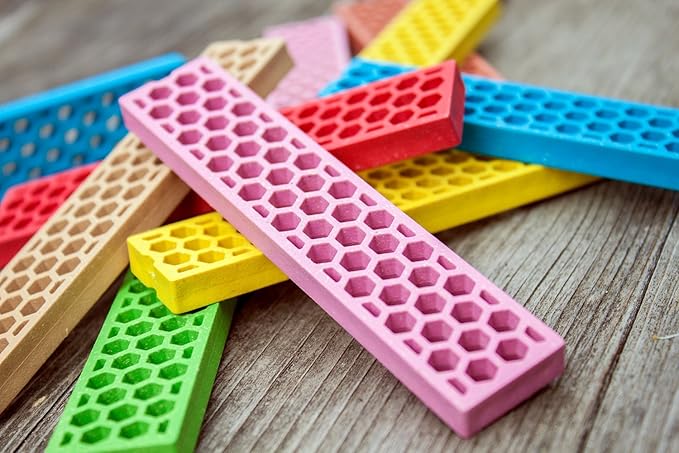 Tegu 200 Piece Perfect Blocks Building Set, Multicolor (Amazon Exclusive)