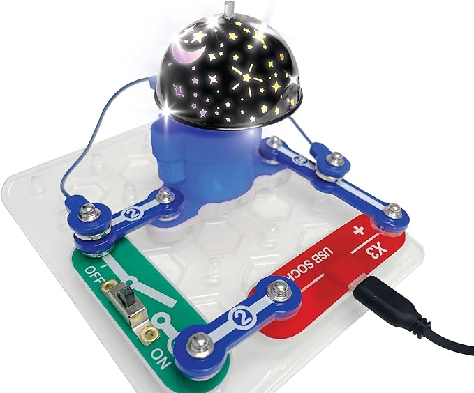 Night Light for Kids | Includes 5 Light Shows | Ages 5+ | Rotating Night Light Projector