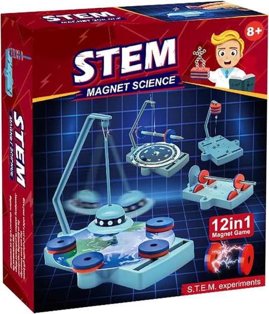 Magnetic Science Kit - Educational DIY for Kids 6+ Years, STEM Project Gifts for Boys and Girls