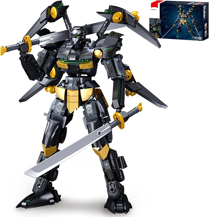 Mech Building Blocks Sets Creative Robot Adult or Boy Birthday Gift (534Pcs)