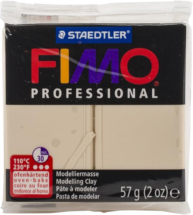 Staedtler Fimo Professional Oven Hardening Modelling Clay, 57G, Champagne