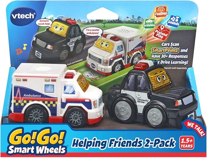 VTech Go! Go! Smart Wheels Helping Friends 2-Pack