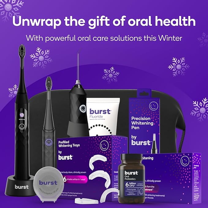 BURST Fluoride Free Strawberry Kids Toothpaste (4oz) | Great Tasting | Dye Free for Baby & Toddler Age 0+ | with Nano Hydroxyapatite