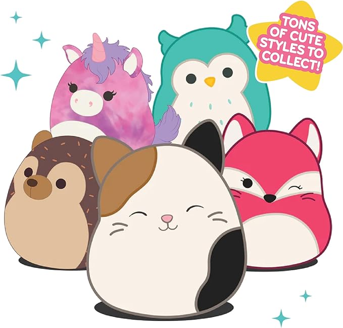 Squishmallows Original 10-Inch Melzie The Chipmunk - Official Jazwares Plush - Collectible Soft & Squishy Chipmunk Stuffed Animal Toy - Add to Your Squad - Gift for Kids, Girls & Boys