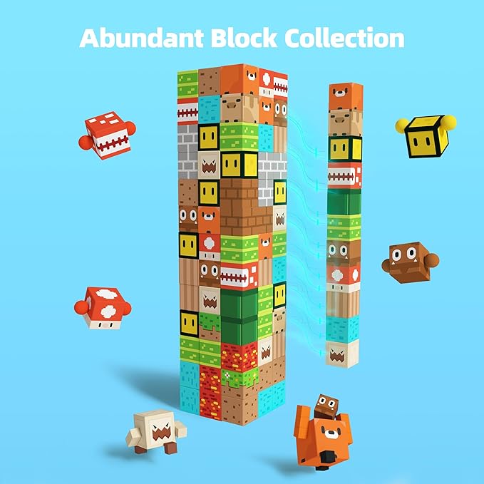 GobiDex Magnetic Blocks Kids Building Toys for Boys Girls 3+, Game-Based Build MagWonder with Magnet Construction Toys, Upgraded STEM Sensory Gift for Birthday Easter